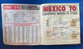 ALBUM CALCIATORI PANINI MEXICO 70 - VUOTO/EMPTY - INTERNATIONAL EDITION 2