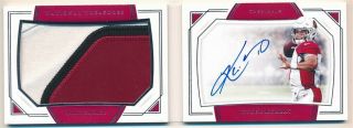 Kyler Murray 2019 National Treasures Rc Booklet Auto Jumbo 3 Color Patch Sp /99