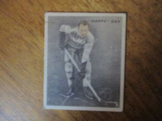Vintage 1933 World Wide Gum Ice Kings 10 Happy Day Rc Rookie Toronto English Ex
