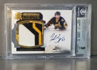 Patrice Bergeron 2011 - 12 The Cup Limited Logos Autograph /50 Llpb Bgs 9 Auto 10