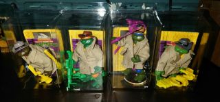 1994 Playmates TMNT Teenage Mutant Ninja Turtles,  4 Undercover Complete Loose 2