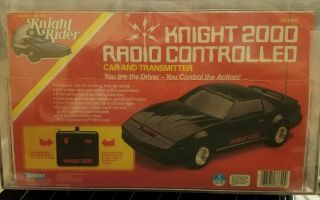 AFA 80,  1982 KENNER KNIGHT RIDER 2000 CAR RADIO CONTROLLED/TRANSMITTER 2