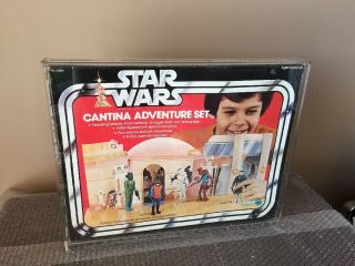 Kenner Star Wars - Cantina Adventure Set - Sears Exclusive - Blue Snaggletooth