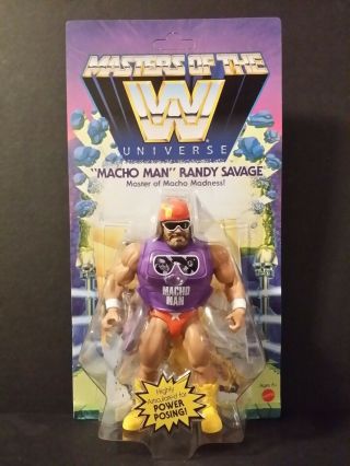 Mattel Wwe Masters Of The Universe Macho Man Randy Savage Figure Motu