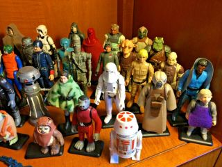 Vintage Star Wars.  First 12/77.  AFA Luke.  All complete.  Incredible & Impressive. 5