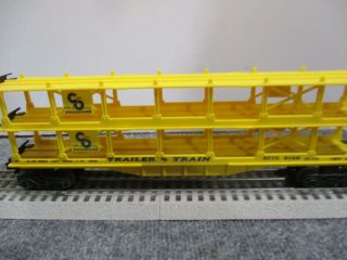 Lionel 9126 C&o Double Stamped Auto Carrier Error