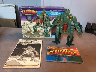 Vintage Kenner Centurions Drone Traumatizer 100 Complete W/ Box & Instructions