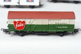 Ho - Pocher Sj Swedish Railways Felix Foods Woodside Reefer Vintage Italy