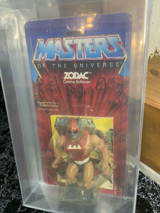 Motu Masters Of The Universe - Zodac 8 Back Afa 70 Graded Misb