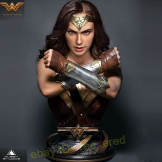 Queen Studios Wonder Woman 1/1 Life Size Bust Statue Justice League Limited 100