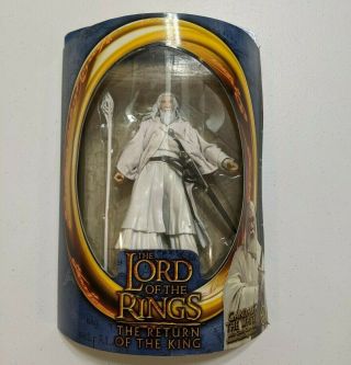 Lord Of The Rings Gandalf The White Figure (return Of The King) Plus Mini - Figure