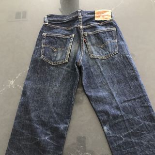 Vintage 60’s Levis 501 Selvedge Red Line Denim Blue Jeans Big E 28 X28 3