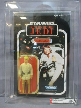 Star Wars Afa 85 Luke Skywalker Farmboy Gunner Return Of The Jedi 1983 Vintage