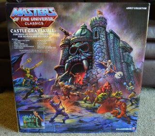Motuc,  Castle Grayskull,  Masters Of The Universe Classics,  Misb,  Box