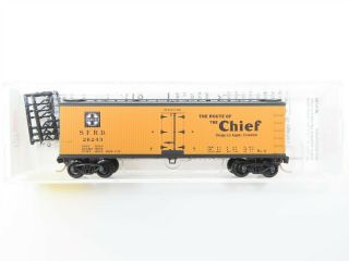 N Scale Micro - Trains Mtl 47230 Sfrd Atsf Santa Fe The Chief 40 