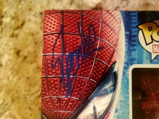 Funko Pop Spider - Man Metallic Blu - ray DVD Set JP 1000 Ltd Stan Lee signed 3