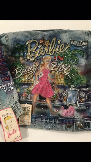 Tony Alamo Denim Jacket Nwt Barbie Beverly Hills Org $1714.  00 Child 