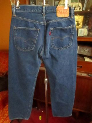 Vintage Levi’s 501 Single Stitch Redline Jeans 32x30 30x27 Actual Fit