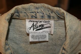 RARE Vintage Tony Alamo Denim Jacket - ROME - Size L 3