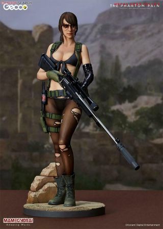 Metal Gear Solid V The Phantom Pain Quiet 1/6 Scale Le Figure Gecco Snake