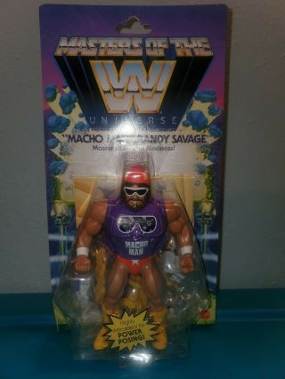 Masters Of The Wwe Universe Macho Man Randy Savage Wresting Figure Mattel