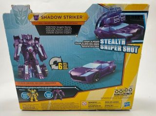 Transformers Cyberverse Shadow Striker Action Figure Toy 2
