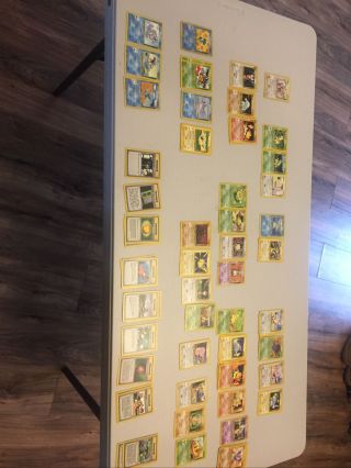 2000 Pokemon Neo Genesis Partially Complete - 47 Cards No Holos Various