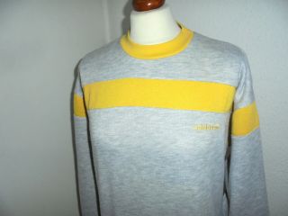 Rare Vintage 80s Adidas Sweatshirt Pullover Oldschool Sport Sweater 80er S