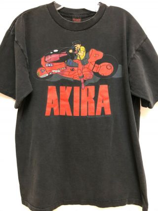Akira Fashion Victim T - Shirt Dated 1988 Large Black (faded)