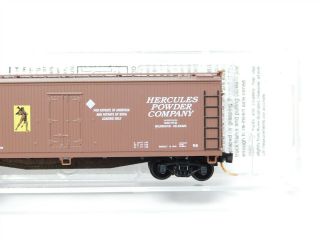 N Scale Micro - Trains MTL 04900700 HPCX Hercules Powder Co.  40 ' Reefer 1205 3