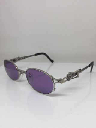 Vintage Jean Paul Gaultier Jpg 56 - 0020 Sunglasses C.  Silver Quavo Huncho 1990s