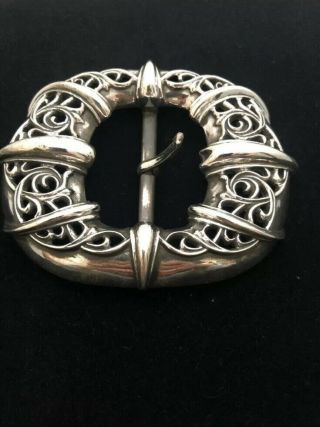 Authentic Chrome Hearts Large Claw Belt Buckle Sterling Silver