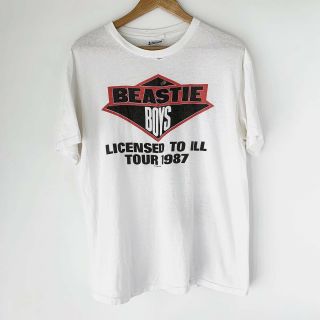 1987 Beastie Boys " License To Ill " Vintage Tour Band Rap Tee Shirt 80s Def Jam