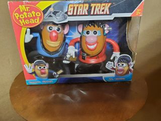 Mr.  Potato Head Star Trek Cmmdr.  Spock & Lt.  Uhura Two Pack