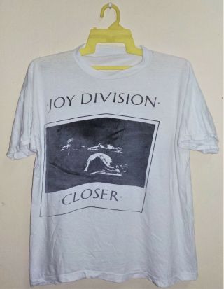 Vintage 1980s Joy Division Closer Post Punk Rock Tour Concert T - Shirt Order