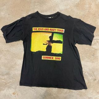 The Jesus And Mary Chain Vintage Band Shirt 1990 Tour Single Stitch T Shirt Tee