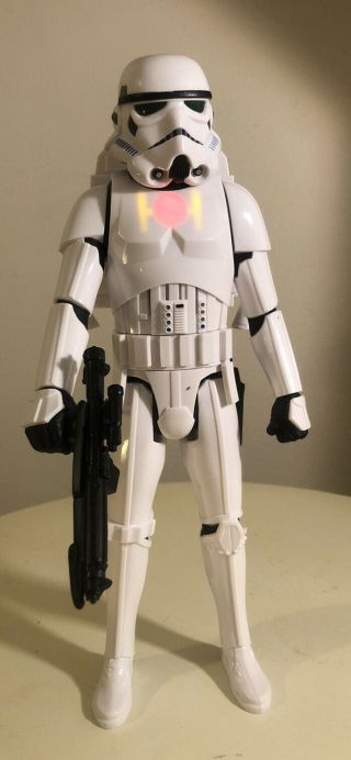 Disney Star Wars Rogue One Interactech Imperial Stormtrooper 12 " White Figure