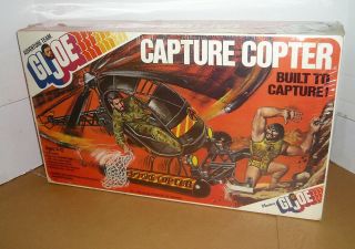 Vintage 1976 Hasbro G.  I.  Joe Adventure Team Capture Copter Mib