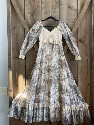 Vintage Jessica Mcclintock Gunne Sax Dress