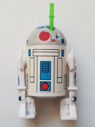 1988 Star Wars Droids Animated Series R2 - D2 Glasslite Brazil Vintage
