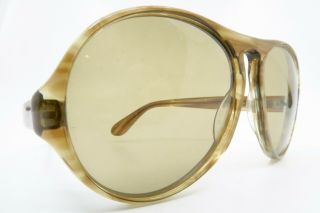 Vintage 70s Sunglasses Nos Brown Acetate Rodensrock Mod Toronto Germany