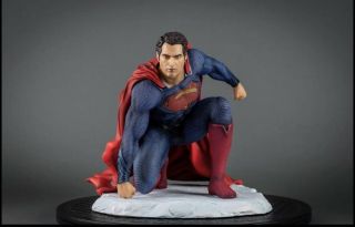 Extremely Rare Custom 1/4 Scale Dc Man Of Steel Superman Premium Format Statue