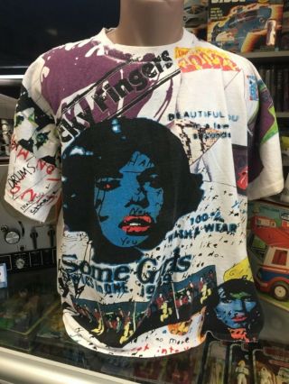 Vtg 1994 90s The Rolling Stones Some Girls All - Over Rock T - shirt Tee Men ' s XL 2