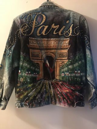Tony Alamo Denim Jacket Paris Never Worn