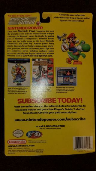 Nintendo Power Mario and Yoshi Mario Sunshine Joyride Studios Figure NIB Rare 6