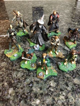 2003 Lord Of The Rings Fellowship Armies Of Middle Earth Play Along Mini Figures