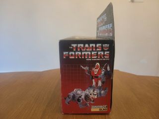 1985 Vintage MISB G1 Hasbro Transformers Dinobot SLAG Both Sides FACTORY 2