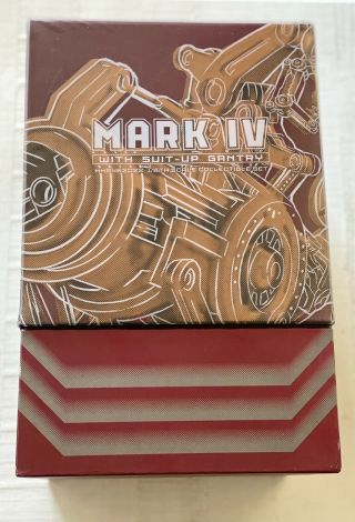 Hot Toys 1/6 Marvel Iron Man 2 Mark Iv With Suit - Up Gantry (mms462d22 Diecast)