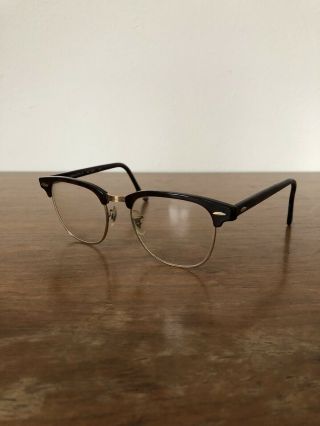 Ray Ban Clubmaster Ii Gestell 145 Bausch & Lomb Vintage Brille Sonnenbrille