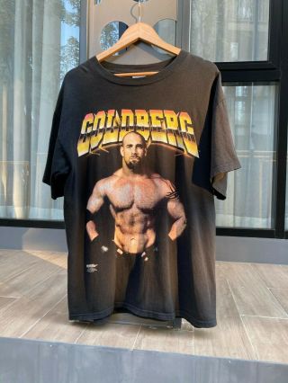Vintage 1998 Wcw Goldberg T Shirt Size Xl Rare